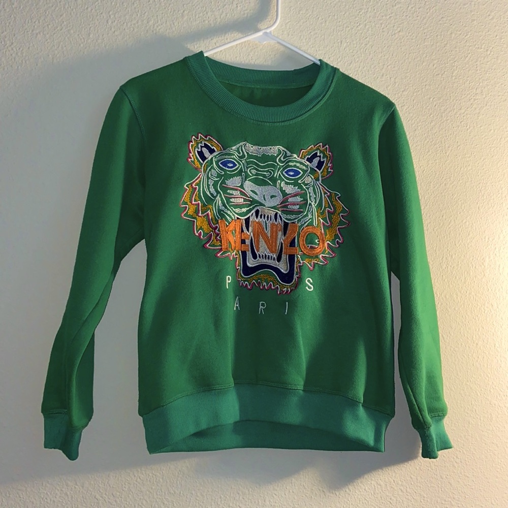 KENZO Green Crewneck